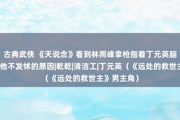 古典武侠 《天说念》看到林雨峰拿枪指着丁元英脑袋，才显著他不发怵的原因|乾乾|清洁工|丁元英（《远处的救世主》男主角）