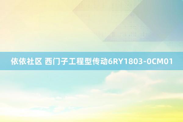 依依社区 西门子工程型传动6RY1803-0CM01